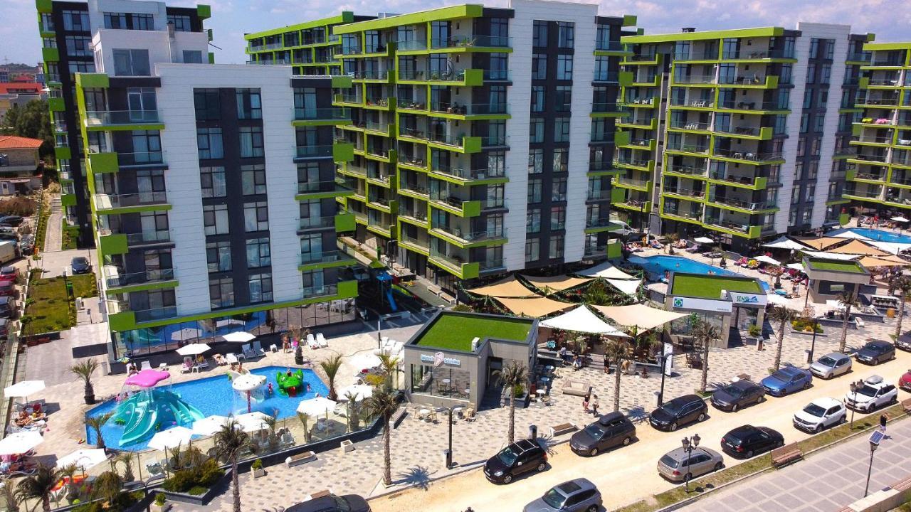 Dava Aparthotel Pool & Spa Mamaia Nord Navodari Ngoại thất bức ảnh